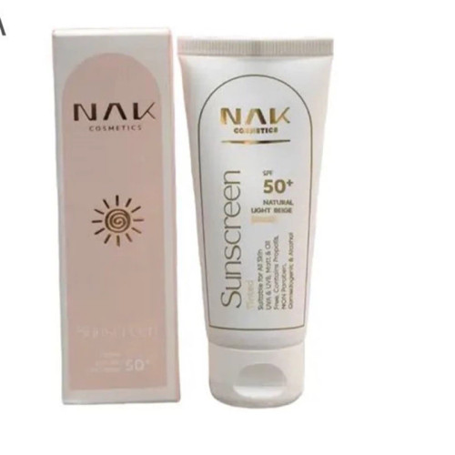 ضد آفتاب رنگی مات SPF 50 ناک 40 میل (بژ طبیعی روشن)
