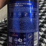 ژل شست و شوی صورت پوست مختلط و چرب هیالورنیک اسید