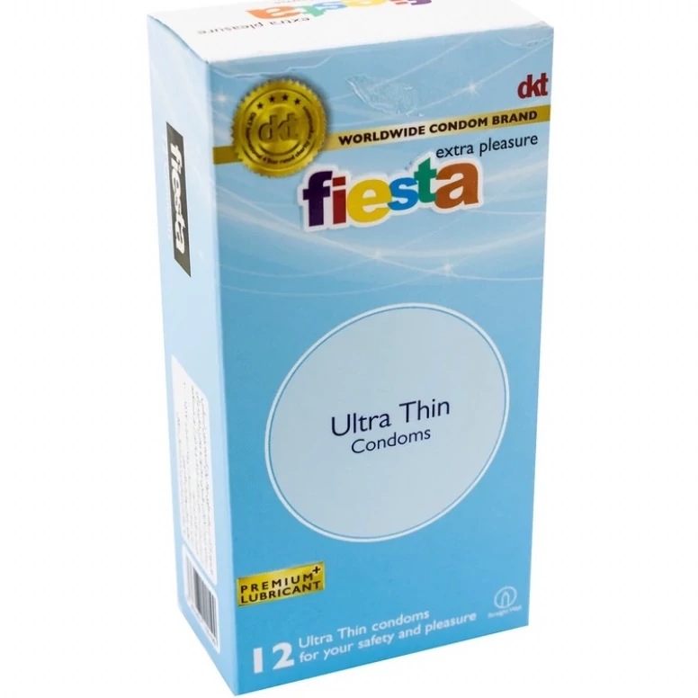 کاندوم فیستا مدل Ultra Thin بسته 12 عددی