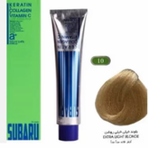 رنگ مو سوبارو شماره 10 حجم 120 میلی لیتر رنگ بلوند خیلی خیلی روشن