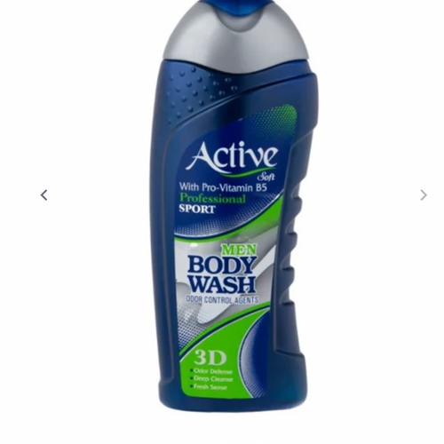 شامپو بدن مردانه اکتیو سری Sport مدل Blue مقدار( 400 گرم )