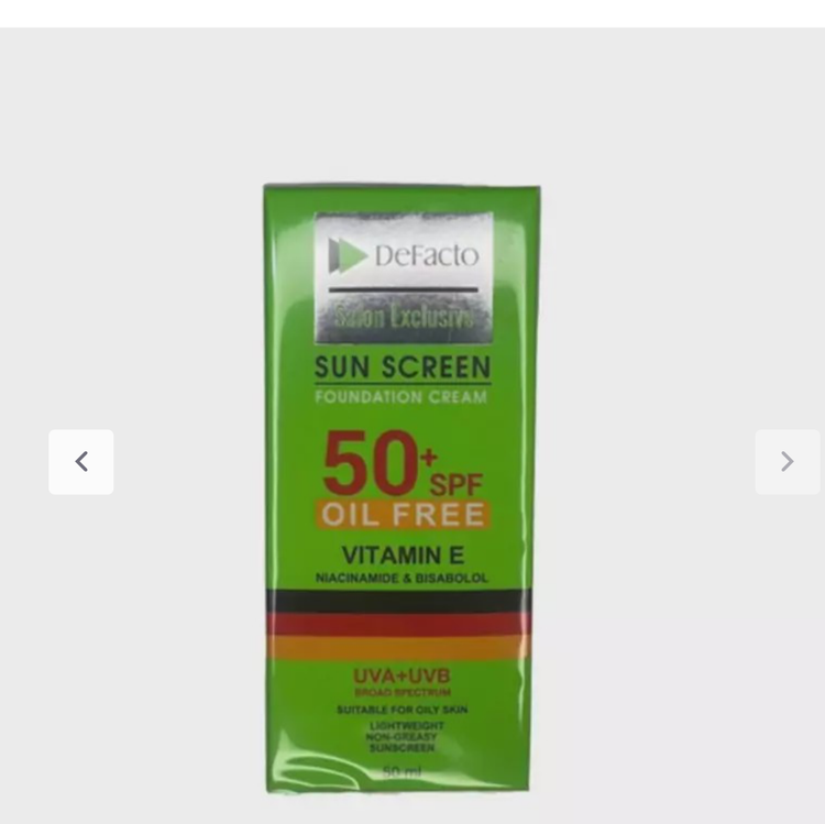 کرم ضد آفتاب دیفکتو SPF 50